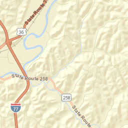 Hartwood Ohio Street Map