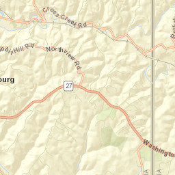 Brooke County Street Map