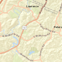 Thompsonville Street Map