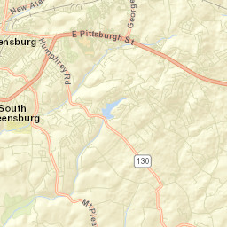 Westmoreland County Street Map