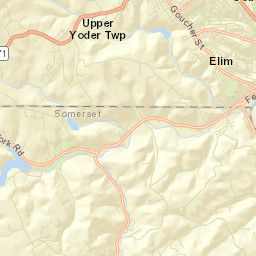Southmont Street Map