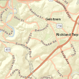 Belmont Street Map