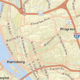 Progress Street Map