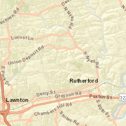 Colonial Park Street Map