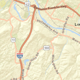 Lorane Street Map