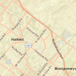 Montgomeryville Street Map