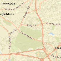 Freehold Street Map