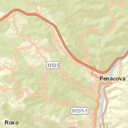 Penacova Street Map