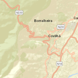 Covilhã Street Map