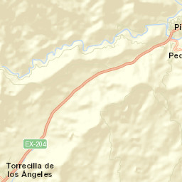 Pinofranqueado Street Map