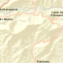 Palomero Street Map
