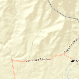 Abadía Street Map