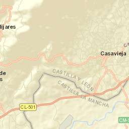 Casavieja Street Map