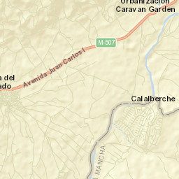 Villa del Prado Street Map