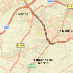 Moraleja de Enmedio Street Map