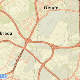 Getafe Street Map