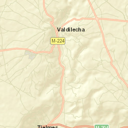Valdilecha Street Map