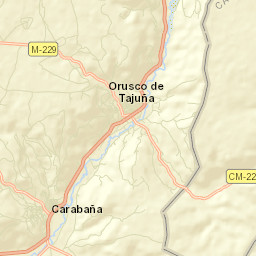 Carabaña Street Map