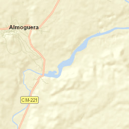 Almoguera Street Map
