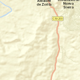 Albalate de Zorita Street Map