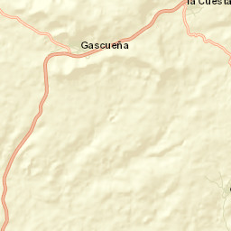 Gascueña Street Map