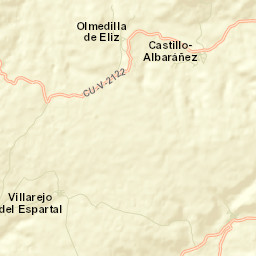 Castillo-Albaráñez Street Map