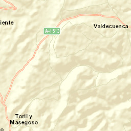 Valdecuenca Street Map