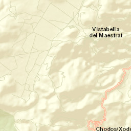 Vistabella del Maestrazgo Street Map