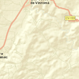 Cuevas de Vinromá Street Map