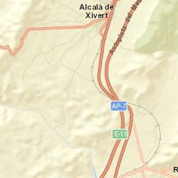 Alcalà de Xivert Street Map