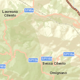 Omignano Street Map