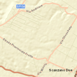 Scanzano Jonico Street Map