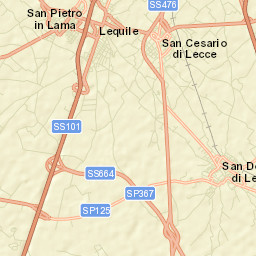 Lequile Street Map