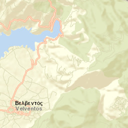 Velventós Street Map