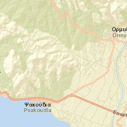 Ormýlia Street Map