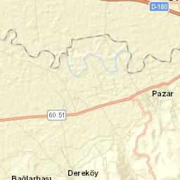 Pazar Street Map