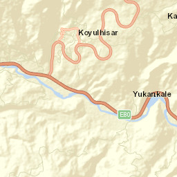 Koyulhisar Street Map