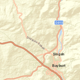 Bayburt Street Map