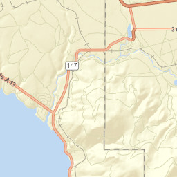 Clear Creek California Street Map