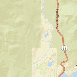 Grand Lake Colorado Street Map