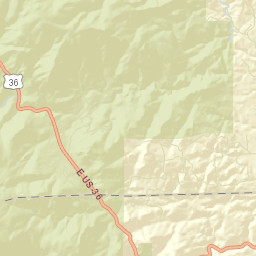 Pinewood Springs Colorado Street Map