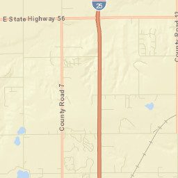 Walker Colorado Street Map