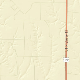 Blue Star Memorial Highway, McCook, NE  Street Map