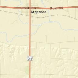 Arapahoe Street Map