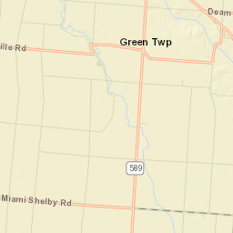 Tawawa Ohio Street Map