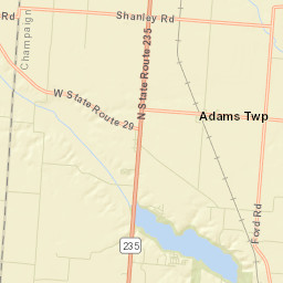 Rosewood Ohio Street Map