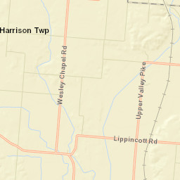 Northville Ohio Street Map