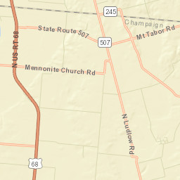 Kennard Ohio Street Map