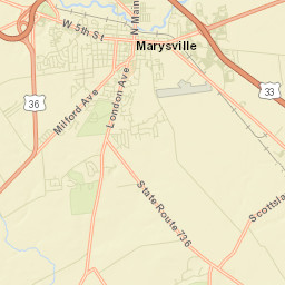 Millcreek Meadows Ohio Street Map