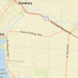 Vans Valley Ohio Street Map